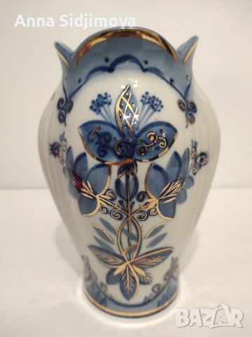 Руски порцелан ваза, снимка 3 - Вази - 45870232