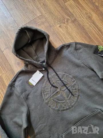 Страхотен мъжки суитчър STONE ISLAND размер S M L XL 2XL , снимка 5 - Суичъри - 47390735