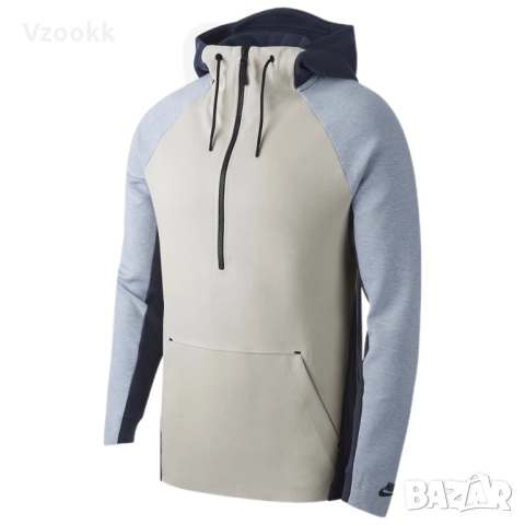 Мъжко горнище Nike Tech Fleece | S размер, снимка 2 - Суичъри - 52871559