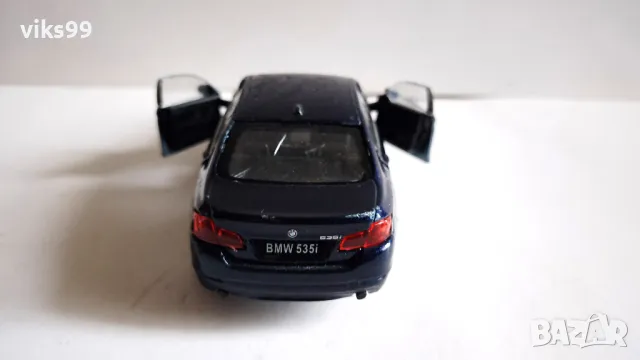 BMW 535i Welly 43635 - Мащаб 1:34-39, снимка 3 - Колекции - 48920163