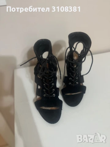 Дамски сандали на ток, снимка 2 - Сандали - 50749856