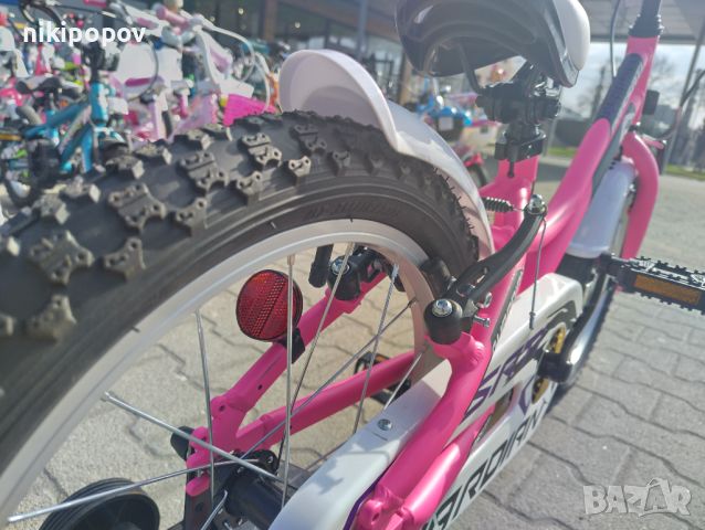 PASSATI Алуминиев велосипед 18" GUARDIAN розов, снимка 5 - Велосипеди - 45489857