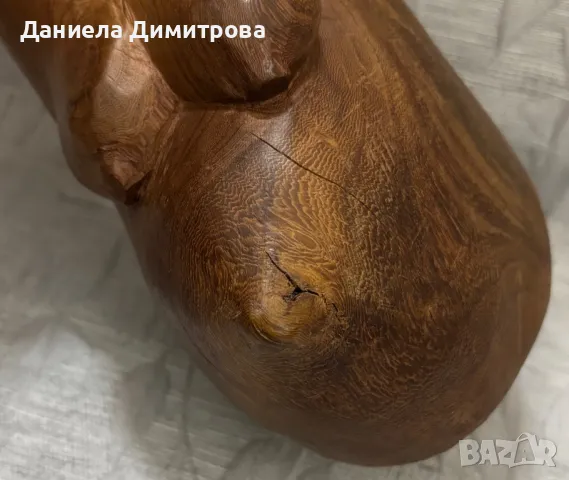 Фигура на бюст от дърво масив, снимка 8 - Статуетки - 50431603