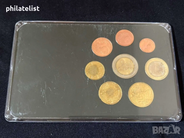 Италия 2002-2006 - Евро сет - комплектна серия от 1 цент до 2 евро , 8 монети UNC, снимка 3 - Нумизматика и бонистика - 52022171