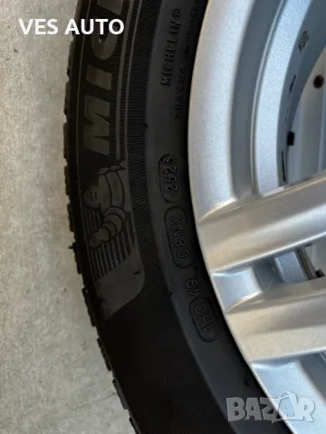 Алуминиеви джанти с гуми Michelin Alpin 6 215/60/16 5x112, снимка 7 - Гуми и джанти - 46965394