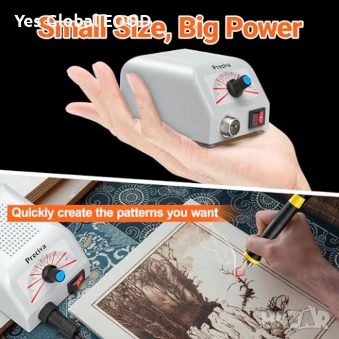 Preciva Пирографска станция 25W, снимка 2 - Други инструменти - 53634658