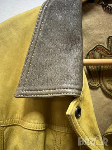 Кожено Ретро яке, снимка 4 - Якета - 53507905