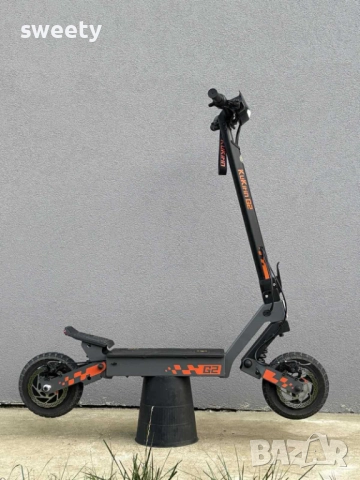 Електрическа тротинетка Kukirin G2+Kaска, снимка 3 - Други спортове - 52071036