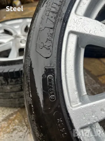 OEM джанти Audi Ronal 5x112, 18-ки с гуми 245/40/18, снимка 10 - Гуми и джанти - 48646229