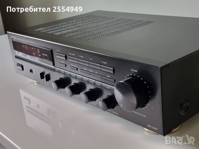 Denon DRA 325R stereo receiver, снимка 1 - Ресийвъри, усилватели, смесителни пултове - 46432243