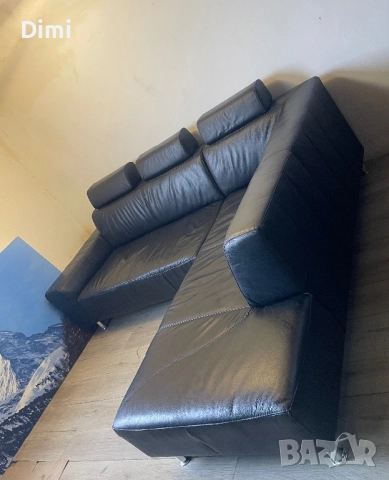 Кожени дивани*БЕЗПЛАТЕН ТРАНСПОРТ*(за цяла България)Ъглов диван от естствена кожа
