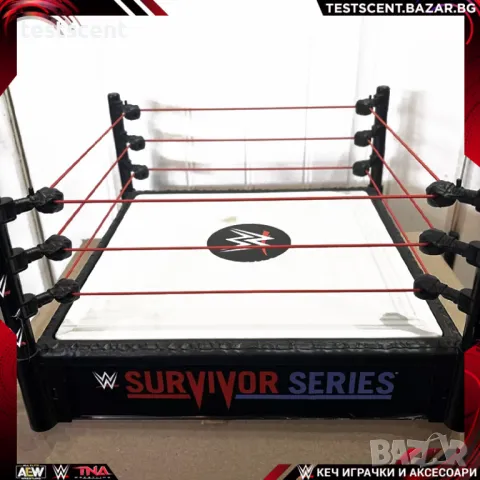 Ринг за играчки WWE Mattel Action Spring Ring Wrestling 2010г. пружиниращ, снимка 1 - Други - 46162964