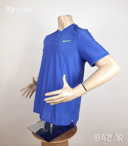 Nike Tennis Advantage - Оригинална мъжка тениска с яка размер L, снимка 3 - Тениски - 54167159