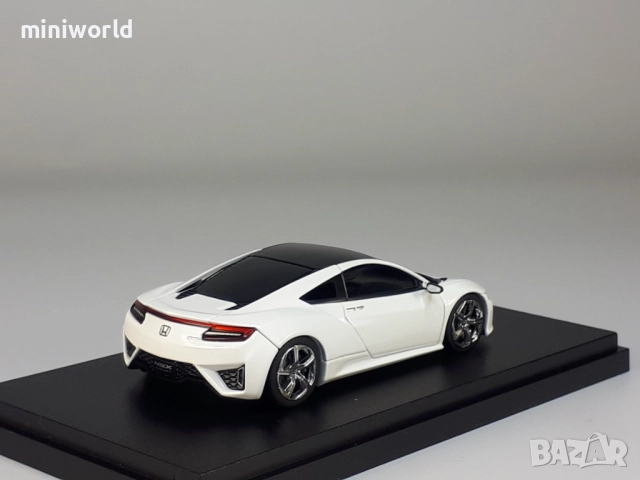 HONDA NSX 2013 - мащаб 1:43 на Ebbro моделът е нов в PVC дисплей-кейс, снимка 2 - Колекции - 52248449