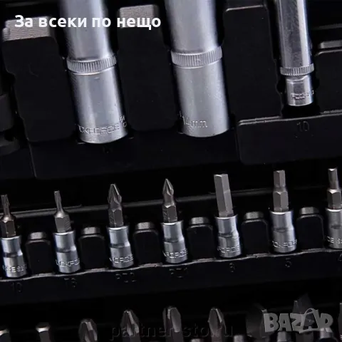 Гедоре 108 части 1/2'' и 1/4'' RockForce, снимка 5 - Гедорета - 50344649