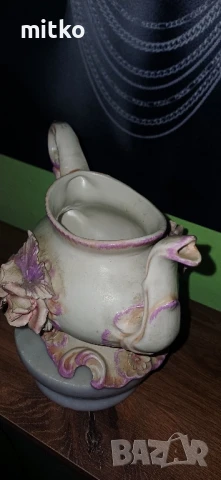 Изящна италианска порцеланова каничка, снимка 10 - Колекции - 50666731