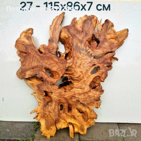 Дървен материал от маслина (янове) и шайби, снимка 8 - Маси - 28068569