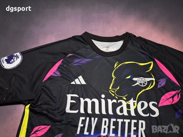 Флуоресцентна футболна фланелка на АРСЕНАЛ#ДЕКЛАН РАЙС#41!, снимка 3 - Футбол - 52064132