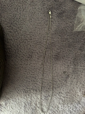 Сребърен ланец , снимка 4 - Колиета, медальони, синджири - 53485210