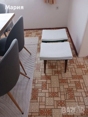 Таборетки от седемдесетте 2 броя, снимка 3 - Други - 52629730