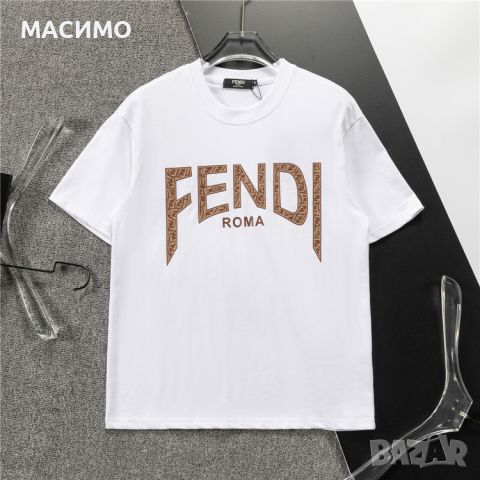 Fendi Roma мъжки тениски реплики, снимка 2 - Тениски - 45328283
