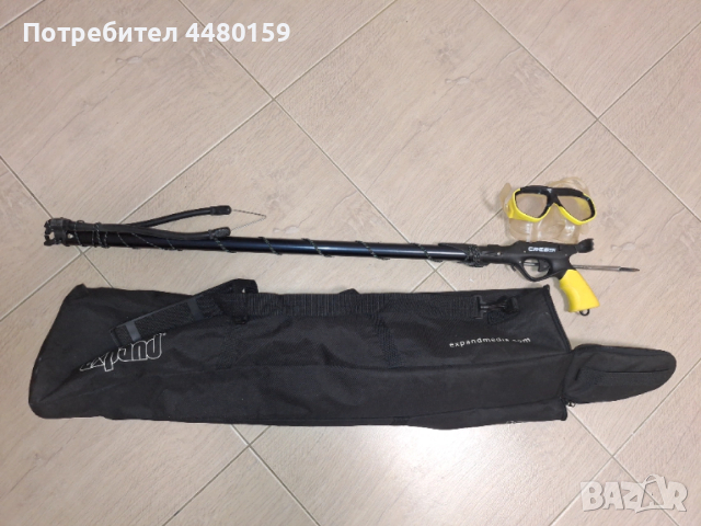 Харпун Cressi Sioux – ластичен, отличен за подводен риболов, снимка 4 - Такъми - 54172560