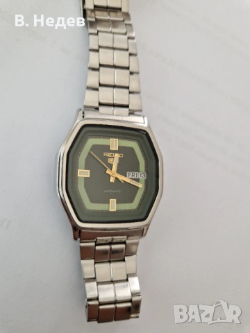 SEIKO 5, automatic, cal 6309, 17 jewels, Japan, Като нов! Супер рядък!, снимка 4 - Мъжки - 53824673
