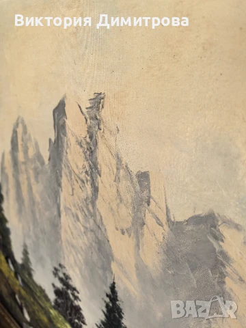 Картина "Алпите" , снимка 5 - Картини - 51208569