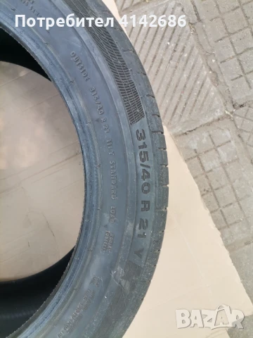 Continental 315 /40 R21 Y, снимка 3 - Гуми и джанти - 51402615