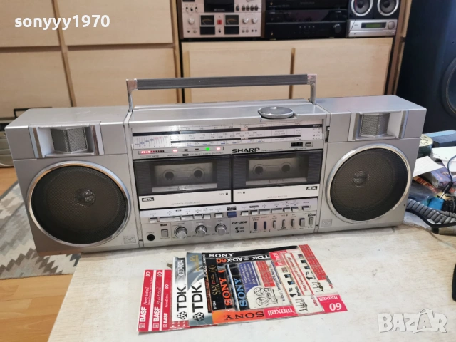 SHARP MADE IN JAPAN-ВНОС SWISS 0404261739LCHERY1, снимка 5 - Радиокасетофони, транзистори - 54091095