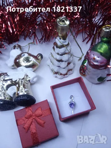 Колие с кристал, снимка 3 - Колиета, медальони, синджири - 48898646