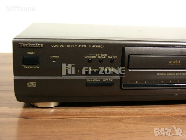 CD плеър   Technics sl-pg580a , снимка 3 - Ресийвъри, усилватели, смесителни пултове - 54215272
