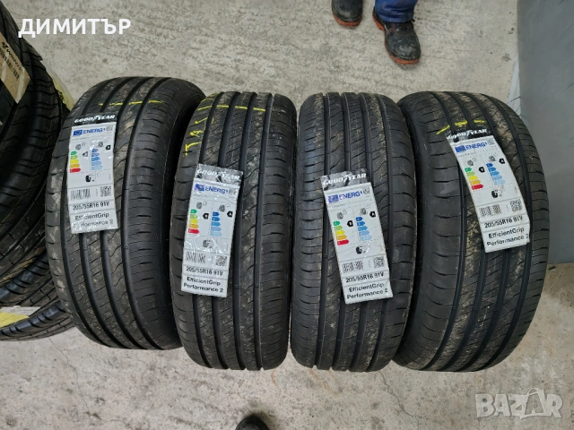 4бр.НОВИ летни гуми GOOD YEAR 205 55 16 DOT22 цена за брой