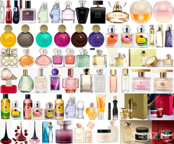 НАЛИЧНИ - парфюми и тоалетни води AVON, ORIFLAME