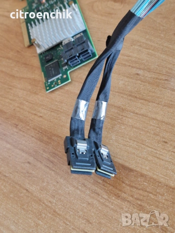 Контролер HBA IT-Mode 12Gb Fujitsu CP400i/9341-8i/9300-8i SAS/SATA, снимка 2 - Друга електроника - 53769806