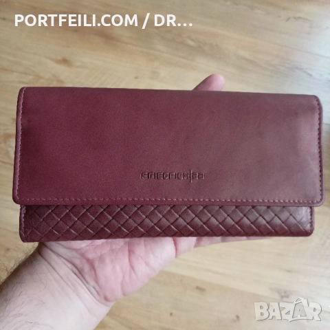  Chloe на Friedrich|23, дамско портмоне от телешка кожа, отделение за смартфон , снимка 4 - Портфейли, портмонета - 53617115