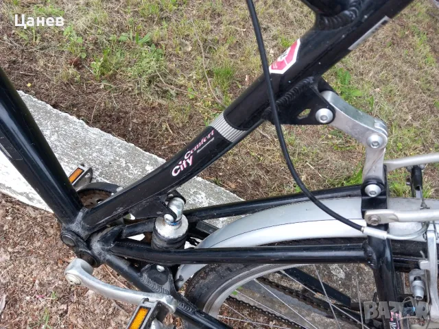 Велосипед алуминиев Sity Star made in Germany , снимка 6 - Велосипеди - 49936420