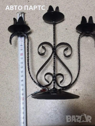 Стар свещник, снимка 3 - Колекции - 53850339