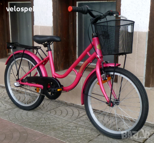 Мустанг-Розов ! 20 цола капли ! Холандия! Елегантен велосипед!, снимка 7 - Велосипеди - 44976302