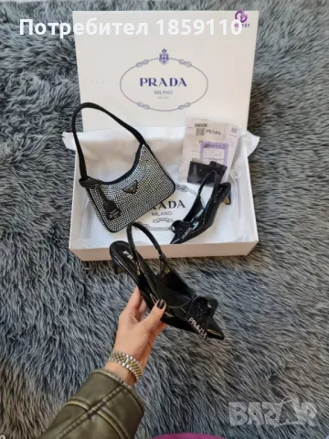 Дамски Обувки Prada , снимка 4 - Дамски елегантни обувки - 46849350