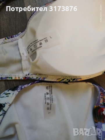 Бански костюм в лилаво, снимка 5 - Бански костюми - 51492392