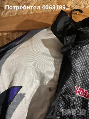 Яке Yamaha MOTO line – Оригинално, ретро мото Яке, снимка 7 - Якета - 53273156