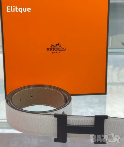 колани от естествена кожа в кутия hermes , снимка 2 - Колани - 53216914