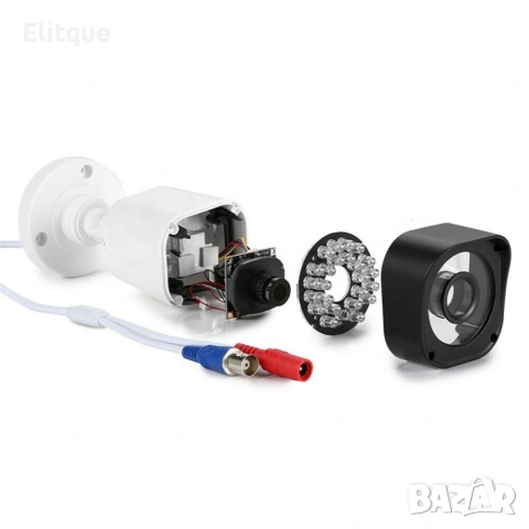 70887 Видеонаблюдение с 4 камери DVR, снимка 5 - Друга електроника - 53127690