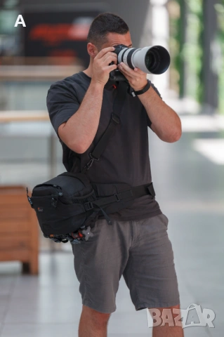 Фоточанта за кръста Lowepro Inverse 200 AW – Отлично състояние (10/10)