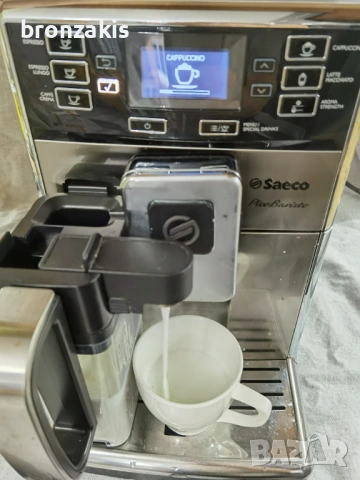 Saeco Piko Baristo - внос от Австрия . пълен комплект и консумативи., снимка 6 - Кафемашини - 54073720