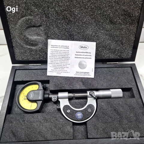 Микрометър MAHR , снимка 5 - Шублери - 54301254