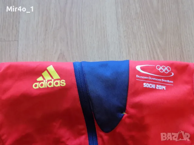 елек adidas germany адидас яке горнище худи блуза оригинален унисекс спорт XS , снимка 3 - Спортна екипировка - 46904448