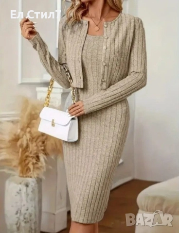 📌#Рокля и #жилетка М размер.Цена:57лв/29.14€, снимка 2 - Рокли - 52298586