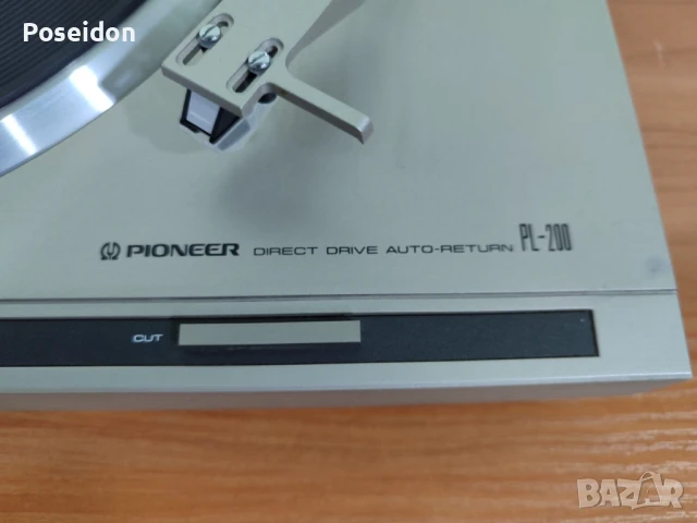 Грамофон Pioneer PL-200, снимка 5 - Грамофони - 51265440